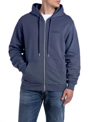 Replay Bluza w kolorze granatowym rozmiar: XL