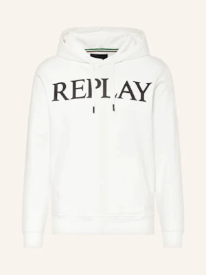 Replay Bluza Z Kapturem weiss