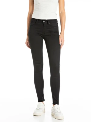 Replay Dżinsy - Skinny fit - w kolorze czarnym rozmiar: W25 / L30