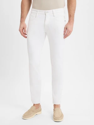 Replay Dżinsy slim fit - Anbass Mężczyźni Bawełna biały,