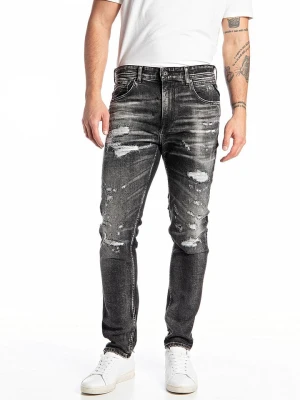 Replay Dżinsy - Slim fit - w kolorze antracytowym rozmiar: W29