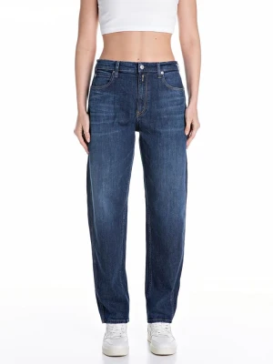 Replay Dżinsy - Tapered fit - w kolorze granatowym rozmiar: W32/L32