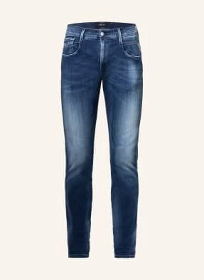 Replay Jeansy Anbass Re-Used Slim Fit blau