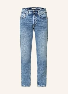 Replay Jeansy Grover Straight Fit blau