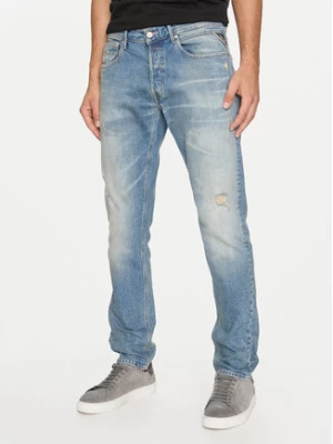 Replay Jeansy M1008P.000.727744R Niebieski Slim Fit