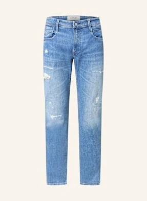 Replay Jeansy Slim Fit blau