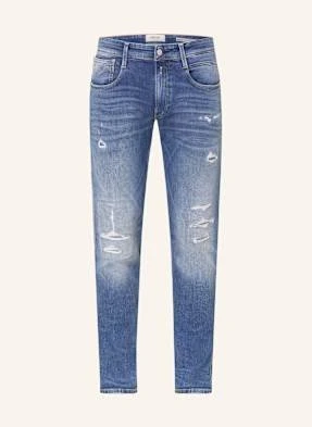 Replay Jeansy Slim Fit blau