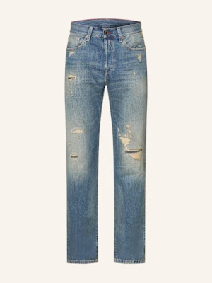 Replay Jeansy W Stylu Destroyed Deryck Regular Fit blau