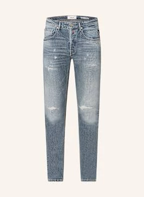 Replay Jeansy Willbi Regular Slim Fit blau