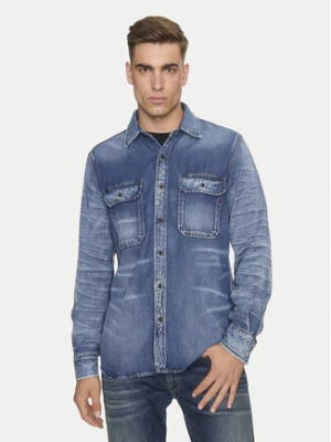 Replay Koszula jeansowa M4074 .000.624 72A Niebieski Regular Fit