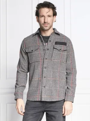 Replay Koszula | Regular Fit | z dodatkiem wełny