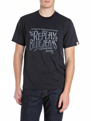 Replay Koszulka w kolorze czarnym rozmiar: 3XL