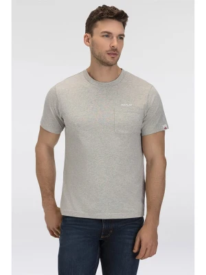 Replay Koszulka w kolorze jasnoszarym rozmiar: L