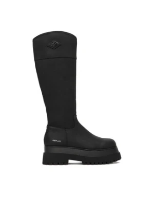 REPLAY Kozaki GWL72.000.C0025S Czarny