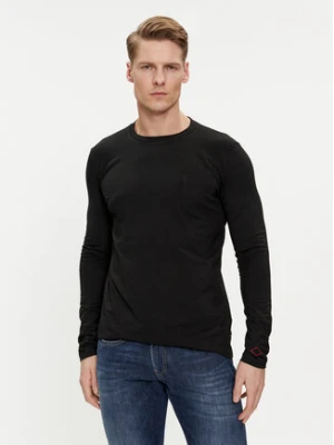 Replay Longsleeve M6653.000.23352P Czarny Regular Fit