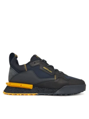 REPLAY Sneakersy Field M GMS1P .000.C0066L Granatowy
