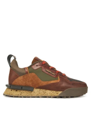 REPLAY Sneakersy Field M GMS1P .000.C0066L Zielony