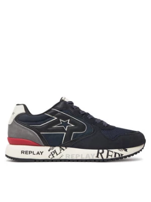 Replay Sneakersy GMS9I .000.C0004T Granatowy