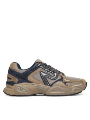 REPLAY Sneakersy GMS9M .000.C0018T Granatowy