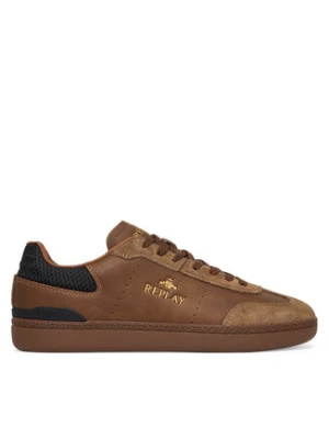 REPLAY Sneakersy GMSD7.000.C0004S Brązowy