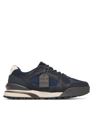 REPLAY Sneakersy GMSG9.000.C0200L Granatowy