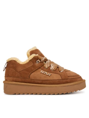REPLAY Sneakersy GWF6H .000.C0207T Brązowy