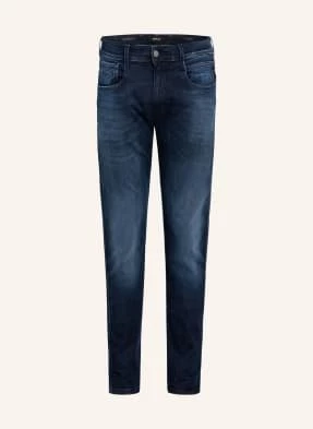 Replay Spodnie Slim Fit blau