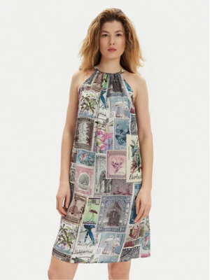 Replay Sukienka letnia W9104 .000.74948 Kolorowy Regular Fit