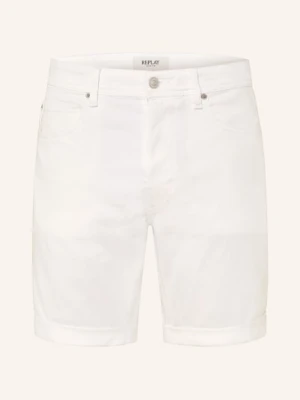 Replay Szorty Dżinsowe Rbj.981 O Zwężanym Kroju weiss