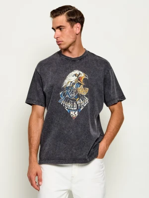 Replay T-shirt Fearless World Tour | Regular Fit czarny