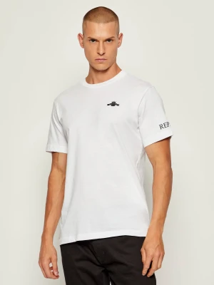 Replay T-shirt | Regular Fit biały