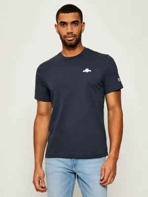 Replay T-shirt | Regular Fit granatowy