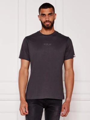 Replay T-shirt | Regular Fit grafitowy