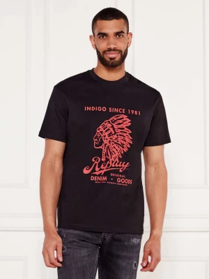 Replay T-shirt | Regular Fit czarny