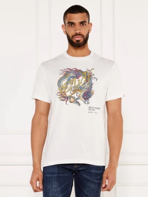 Replay T-shirt | Regular Fit biały