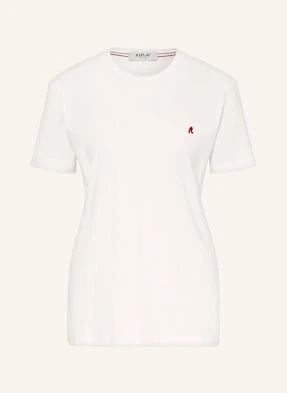 Replay T-Shirt weiss