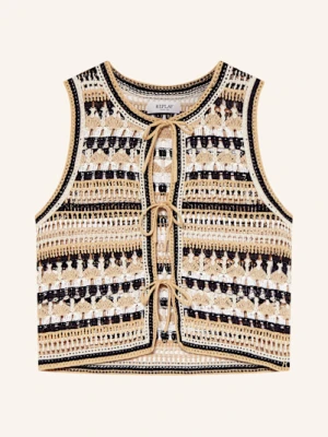 Replay Top Z Dzianiny beige