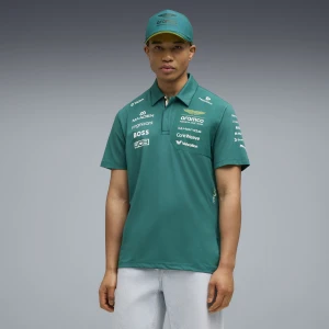 Replika koszulki polo unisex PUMA × ASTON MARTIN ARAMCO F1® TEAM, Akcesoria, Zielony
