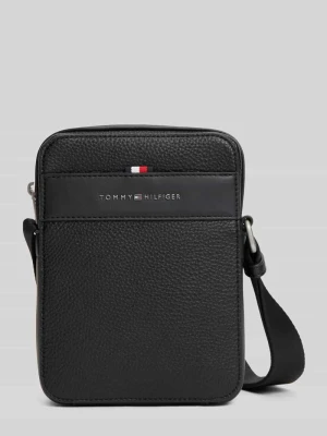 Reporter torba na ramię Tommy Hilfiger czarny