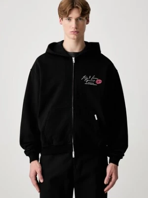 Represent bluza rozpinana z kapturem bawełniana męska