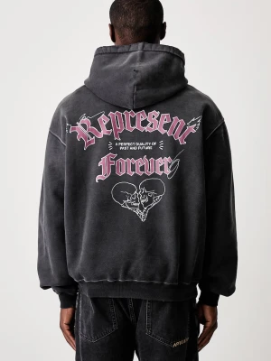 Represent bluza z kapturem bawełniana męska