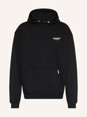 Represent Bluza Z Kapturem Oversize Represent Owners' Club schwarz