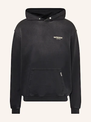 Represent Bluza Z Kapturem Oversize Represent Owners' Club schwarz
