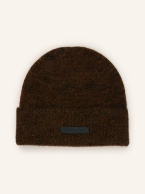 Represent Czapka Z Alpaki braun BRĄZOWY