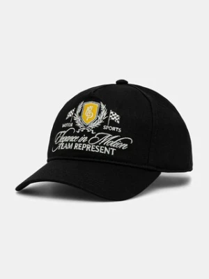 Represent czapka z daszkiem bawełniana Crest Cap kolor czarny MLM8853.01
