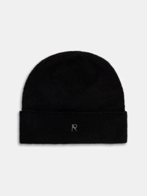 Represent czapka z dodatkiem wełny Textured Knit Beanie kolor czarny MLM100391