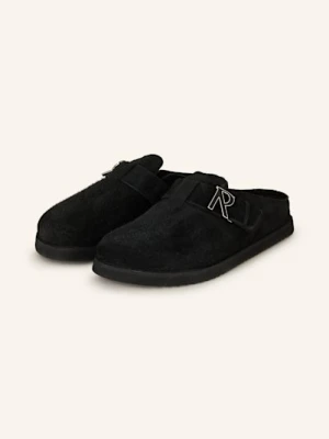 Represent Klapki Initial schwarz