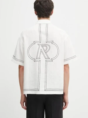 Represent koszula Border Shirt męska kolor biały regular MLM100298
