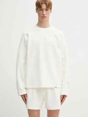 Represent longsleeve bawełniany Waffle Longsleeve kolor beżowy gładki MLM41209.72