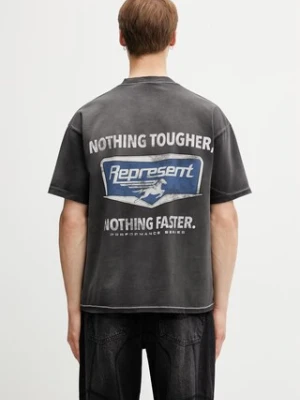 Represent NOTHING FASTER t-shirt męski bawełniany